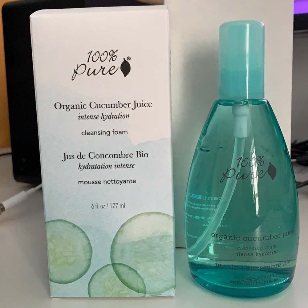 100% Pure Cucumber Juice Cleansing Fom
